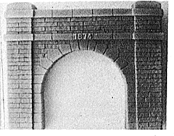 Tunnel Portal -- West Face - Hoosac Tunnel 6 x 7"
