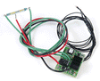 Ditch Lights - 1 Unit -- Assembled PC Board w/Reed Switch, 2 Incandescent Bulbs, & 8 Bi-Polar Magnets