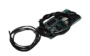 Simulated Strobe (Circuit Board Measures 1-3/8 x 1/2 x 1/8" 3.4 x 1.2 x .3c -- Blue