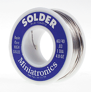 60/40 Rosin Core Solder -- 4oz  113g-1