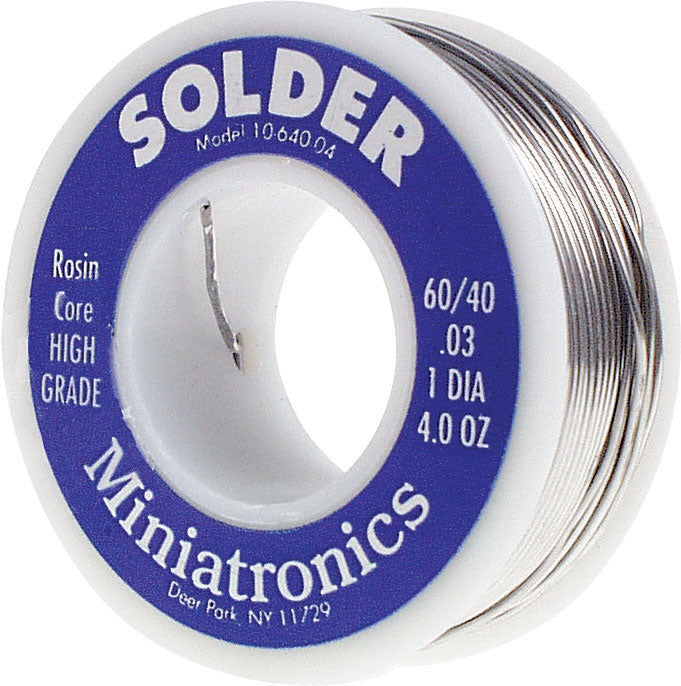 60/40 Rosin Core Solder -- 4oz  113g-2