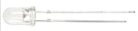 Yeloglo White LEDs pkg(5) -- 5mm