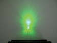 Tower LED 2mm - Set of 5 -- Green