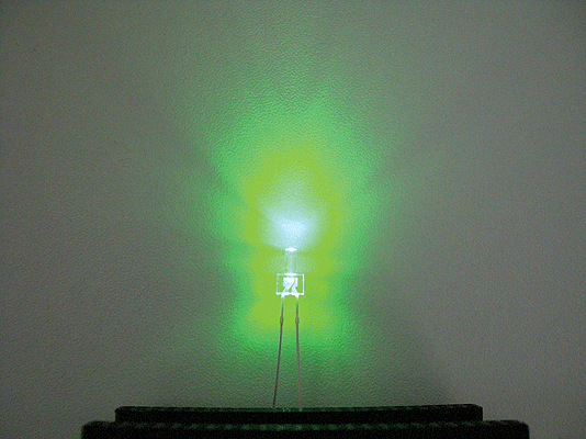 Tower LED 2mm - Set of 5 -- Green