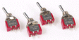 Miniature Toggle Switch; Single Pole, Single Throw On/Off 5 Amp 120V -- Pack of 4