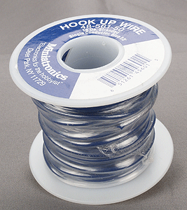 16 Gauge Flexible Single Stranded Conductor Wire - 50' -- Blue