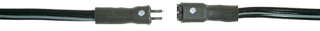 Micro Mini Connectors -- 2-Pin 12" Flexible Leads pkg(2)