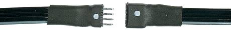 Micro Mini Connectors -- 4 Pin 12" Flexible Leads 1 Set