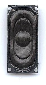 Digital Command Control Speakers -- Rectangular 16 x 35mm, 8 Ohm, 1 Watt