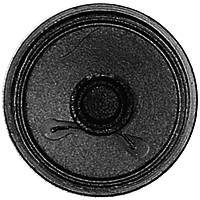 8 Ohm Speakers -- 2" 5cm Round x 11/16" 17.4mm High (Fits O, G & #1 Scale)