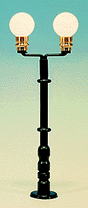Lampposts -- Double Park Light (green) 2-3/8" 5.9cm