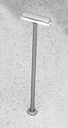 Lampposts -- Dual Platform Light 2-7/8" 7.1cm