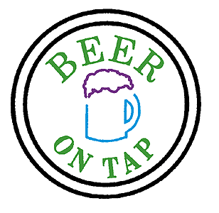 Electroluminescent Neon-Like Sign -- Beer On Tap