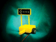 Flashing Highway Arrow Mobile Display w/3v DC Transformer, 5' 30-Gauge Wire -- Single Left