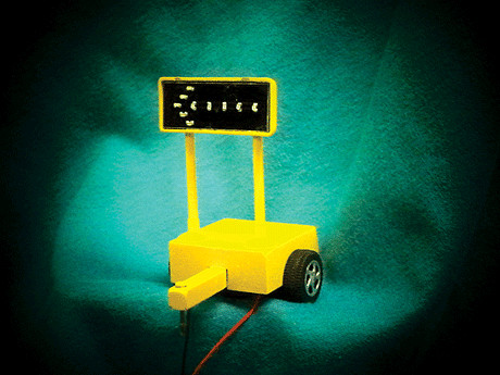 Flashing Highway Arrow Mobile Display w/3v DC Transformer, 5' 30-Gauge Wire -- Single Left