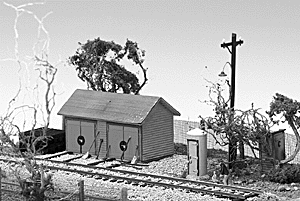 Double Handcar Shed