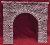 Tunnel Portal - Single Track -- Random Stone 4-3/4 x 5"  11.5 x 13cm-2