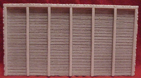 Retaining Wall -- Timber 6-1/4 x 3-1/2"  15.5 x 8.5cm