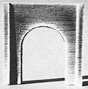 Tunnel Portal - Single Track -- Concrete 4-3/4 x 4-3/4"  11.5 x 11.5cm-1