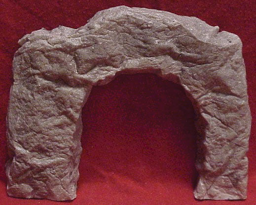 Tunnel Portal - Single Track -- Blasted Rock Smooth Square