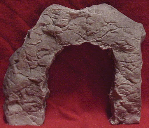 Tunnel Portal - Single Track -- Blasted Rock Smooth Round