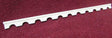 Columbia Highway Stone Railing -- 2 Sections, Each: 8-3/4 x 7/16 x 1/4"  22.2 x 1.1 x .6cm-1