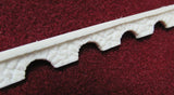 Columbia Highway Stone Railing -- 2 Sections, Each: 8-3/4 x 7/16 x 1/4"  22.2 x 1.1 x .6cm-2