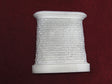 Bridge Abutment -- Quarry-Dressed Granite with Round Corners - 5 x 5"  12.7 x 12.7cm, 4-1/2"