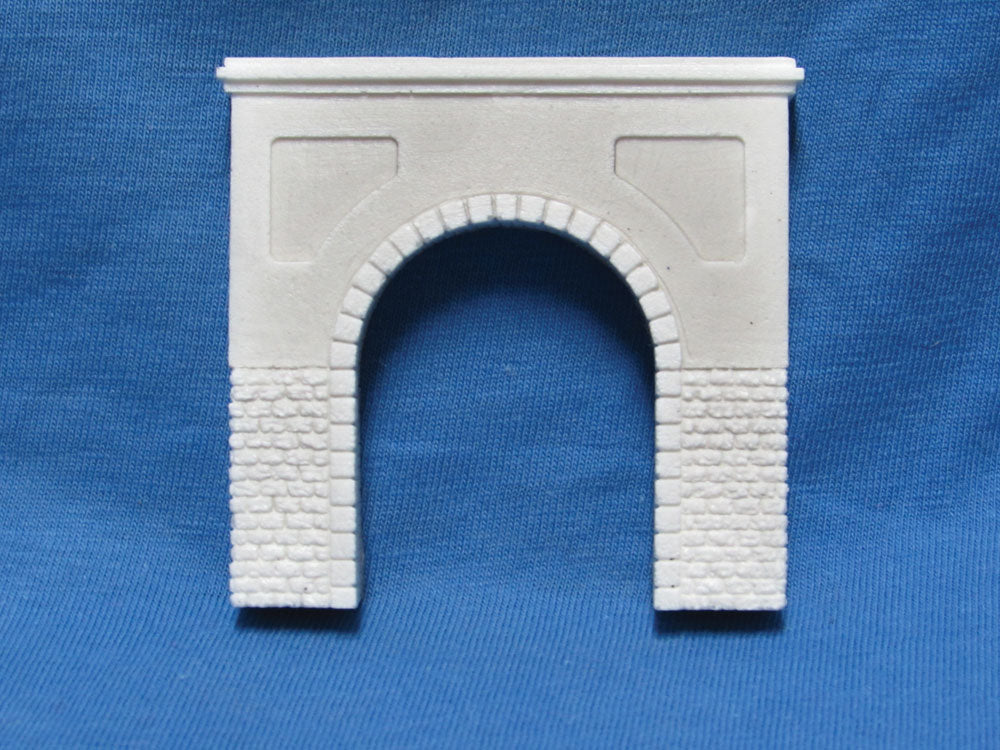 Single Track Tunnel Portal -- Cut Stone - 2-3/4 x 2-3/4"  6.9 x 6.9cm-2