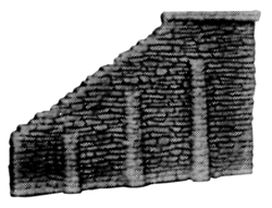 Abutments pkg(2) -- Random Stone - 2-1/2 x 3-3/4"  6.2 x 9.4cm