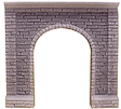 Single Tunnel Portal Granite Block -- "Broken Face"