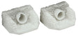 Random-Stone Culvert -- 2 x 1-1/2 x 1"  1/2" Diameter Pipe pkg(2)
