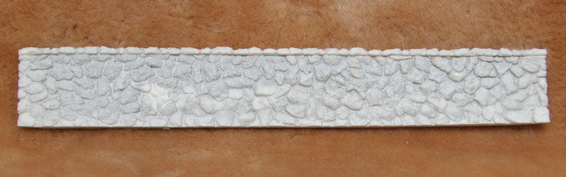 Random Stone Wall -- Fine Scale 5' x 40'