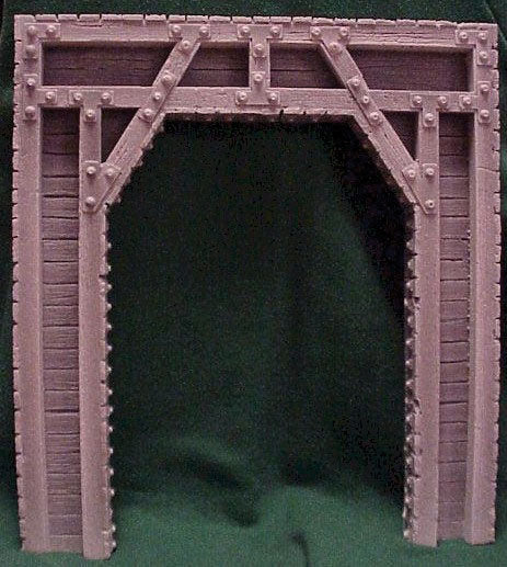 Tunnel Portal -- Timber 11-1/4 x 3"  28 x 7.5cm