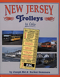 Book -- New Jersey Trolleys in Color