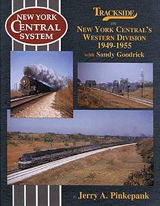 Book -- Trackside on New York Central's Western Division 1949-1955