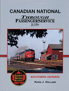 Canadian National Through Passenger Service In Color