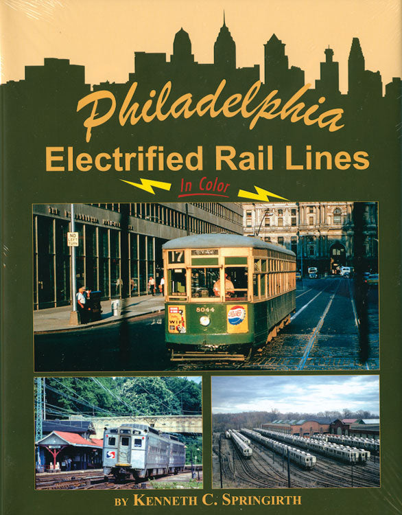 Philadelphia Electrified Rail Lines in Color