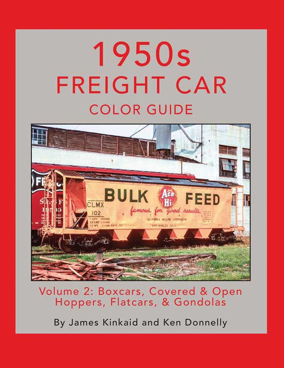 1950s Freight Car Color Guide -- Volume 2, Hardcover, 128 Pages