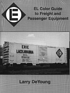 Book -- Erie Lackawanna Color Guide to Freight and Passenger Cars