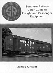 Book -- Southern Color Guide to Freight and Passenger Cars
