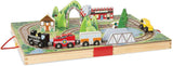 Take-Along Railroad -- Tabletop - Wooden-2