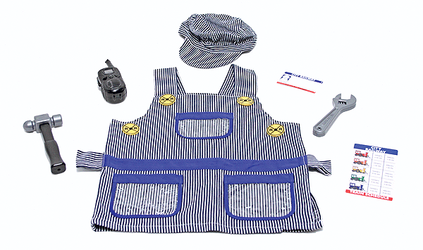 Role Play Train Engineer Costume Set