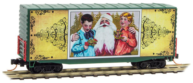 Postcard Series #6 Santa
