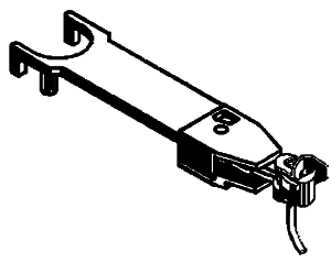 Body-Mount Couplers -- w/Very Long Extension for mounting on 89' piggyback flats and other long cars