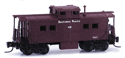 30' Steel Caboose w/Magne-Matic Couplers -- Southern Pacific #SP