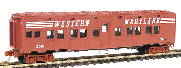 Troop Sleeper -- Western Maryland #3018
