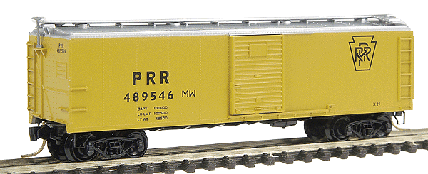 40' ARA Steel Boxcar -- Pennsylvania #489546 (Safety Yellow)