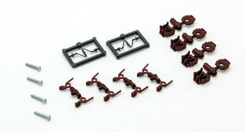 True-Scale Coupler -- Short Shank (brown) pkg(4)