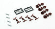 True-Scale Coupler -- Long Shank pkg(4) (brown)